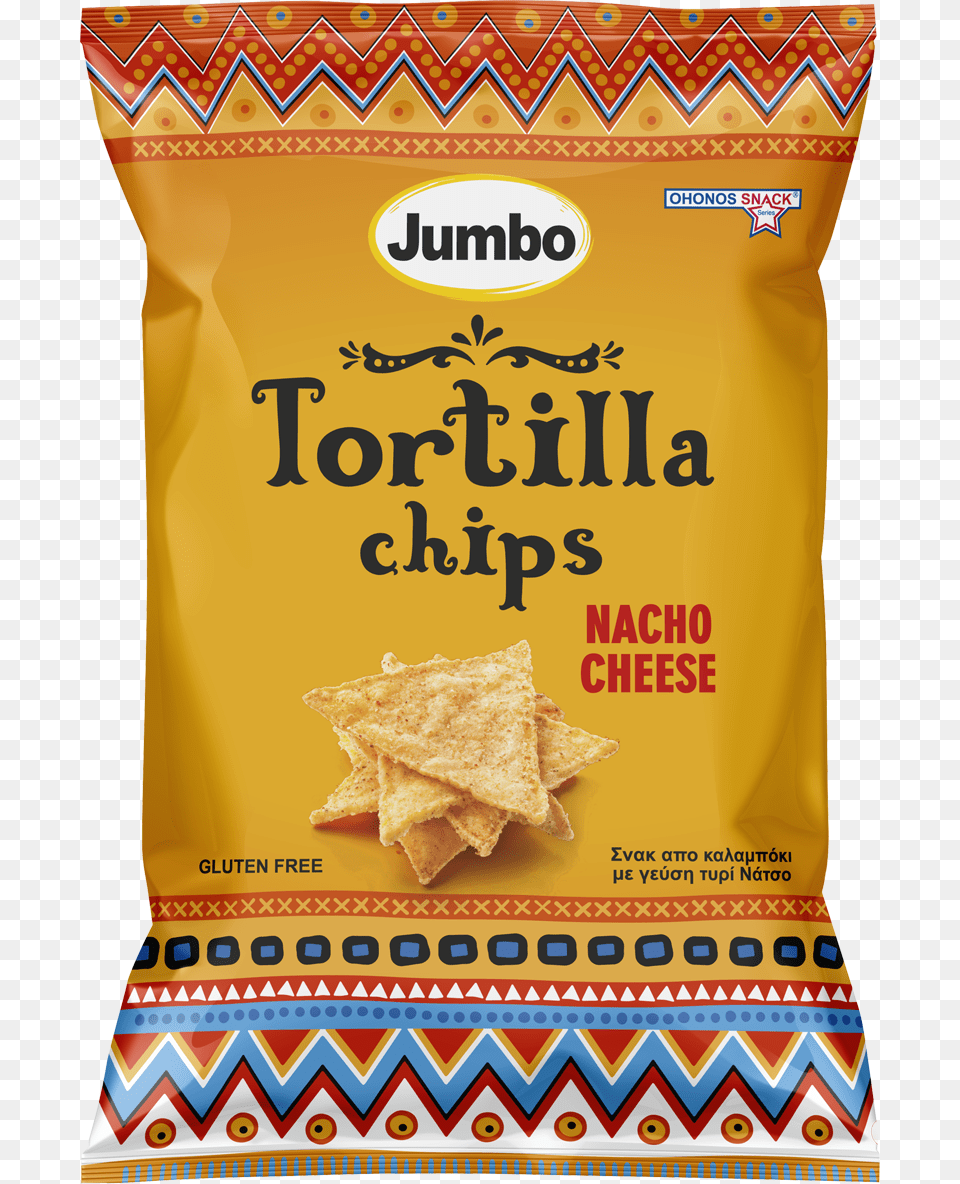 Ohonos Snack Jumbo Tortilla Chips With Nacho Cheese Jumbo Tortilla Chips Nacho Cheese, Food, Bread, Cracker, Sandwich Free Transparent Png