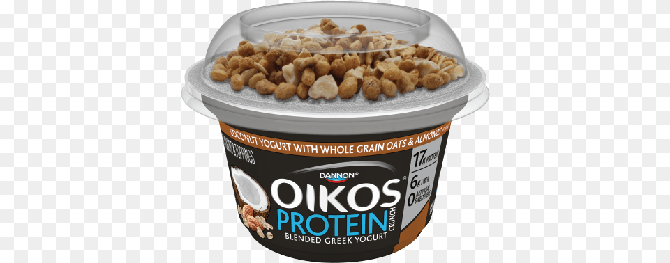 Oikos Coconut Greek Yogurt, Vegetable, Produce, Plant, Nut Png