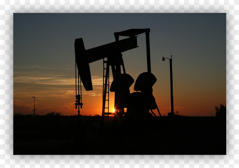 Oil And Gas Drilling At Dusk Oil Demand Subdued On Economic Uncertainty Iea, Outdoors, Construction, Oilfield, Silhouette Png