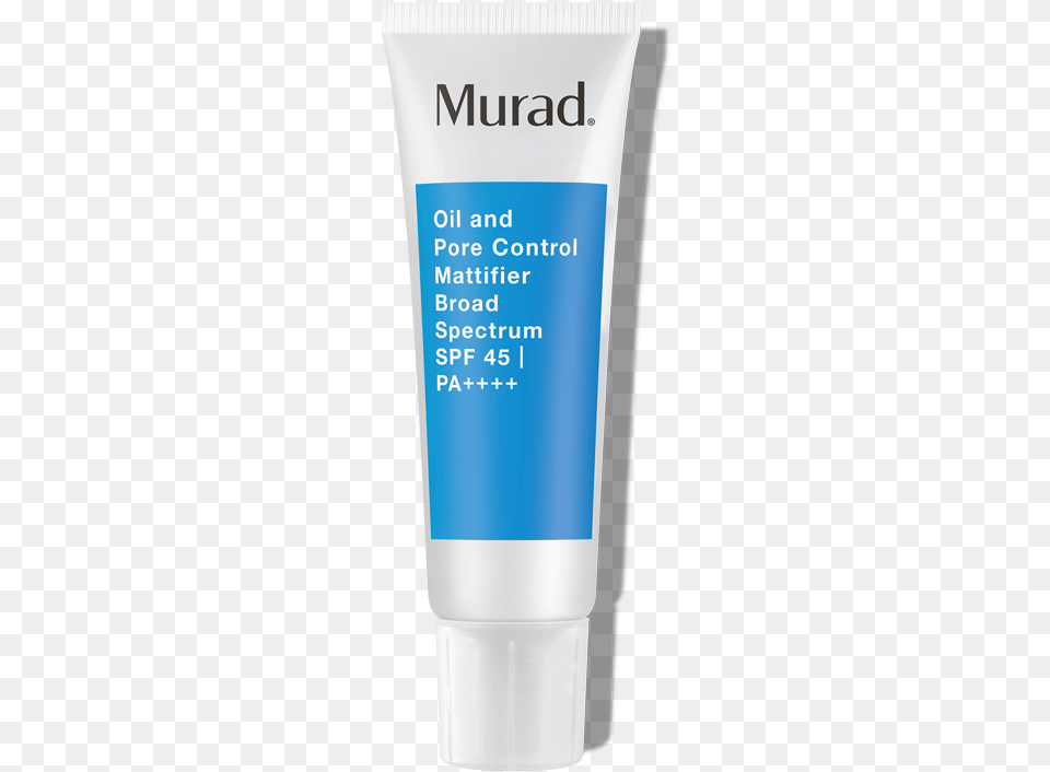 Oil And Pore Control Mattifier Broad Spectrum Spf 45 Murad Spf, Bottle, Cosmetics, Shaker, Toothpaste Free Transparent Png