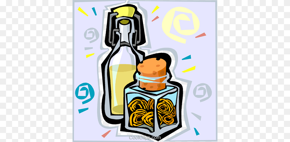 Oil And Spice Royalty Vector Clip Art Illustration, Bottle, Cleaning, Person, Baby Free Transparent Png