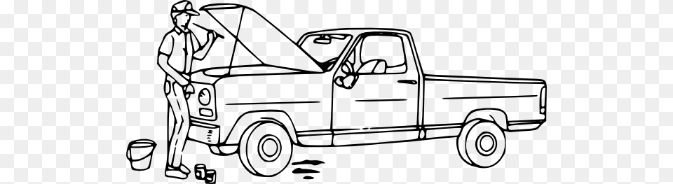 Oil Change Clip Art, Pickup Truck, Transportation, Truck, Vehicle Free Png Download