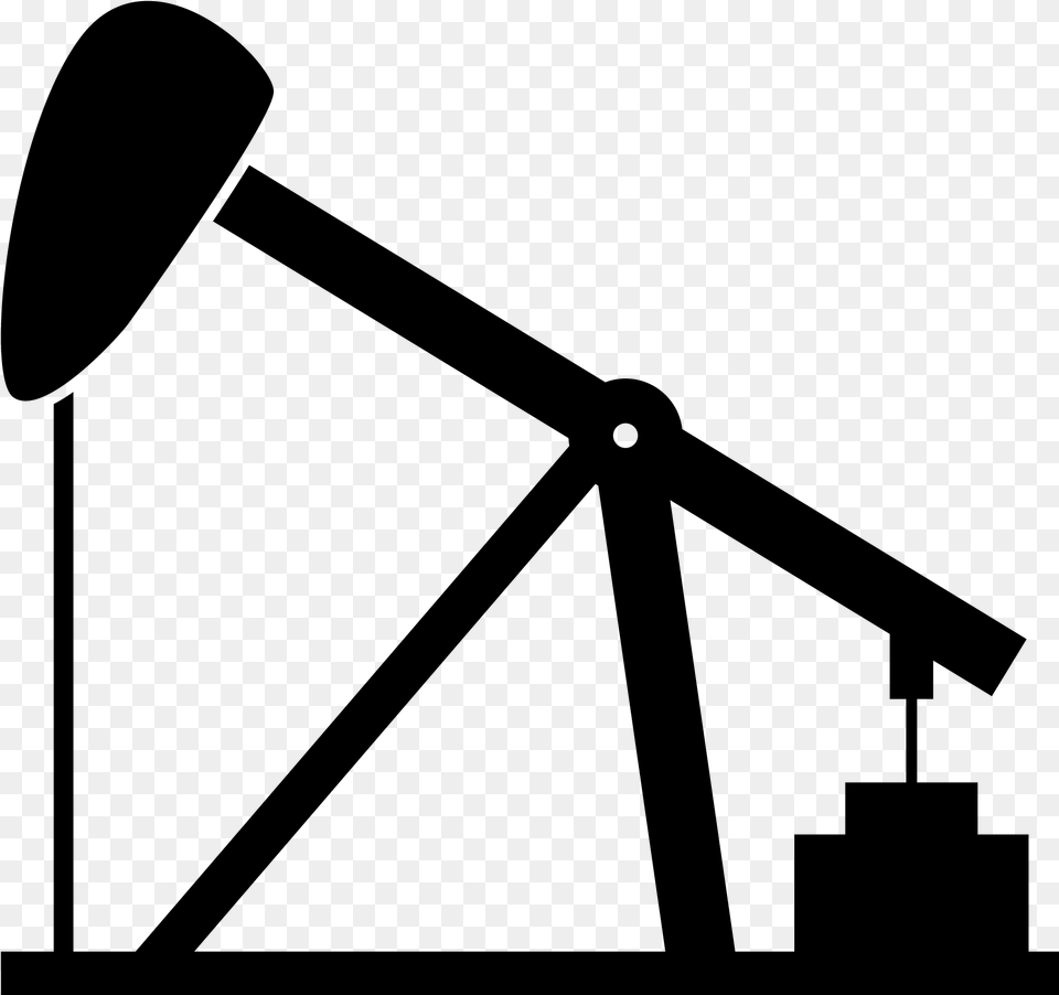 Oil Company Clipart Background Oil Refinery Black And White Clip Art, Gray Free Transparent Png