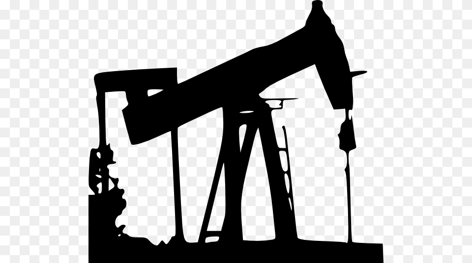 Oil Drill Clip Art, Construction, Oilfield, Outdoors, Silhouette Free Transparent Png
