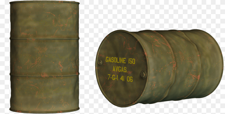 Oil Drum Stock By Roy3d Drum, Barrel, Keg, Ammunition, Bullet Free Transparent Png