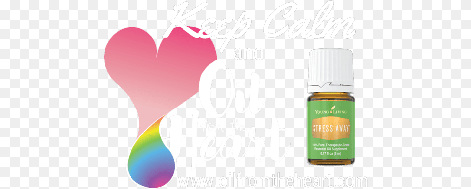 Oil From The Heart Young Living Essential Oils Team Oil Illustration, Bottle, Cosmetics, Perfume, Advertisement Png