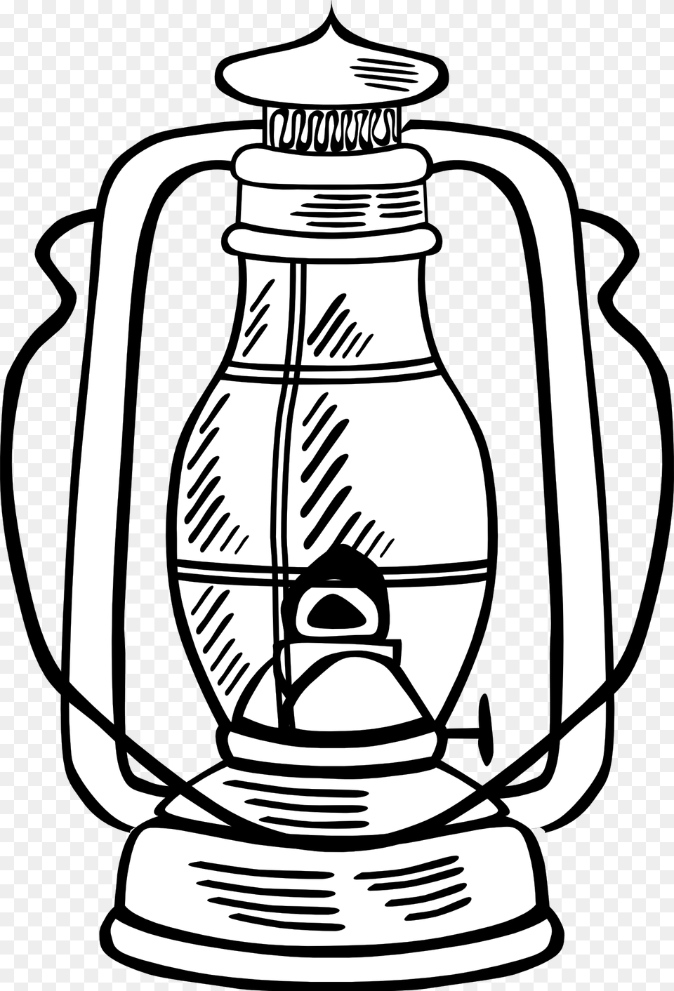 Oil Lamp Clipart Black And White, Lantern, Ammunition, Grenade, Weapon Free Transparent Png