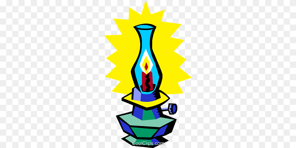 Oil Lamp Royalty Vector Clip Art Illustration, Jar, Pottery, Vase, Light Free Png