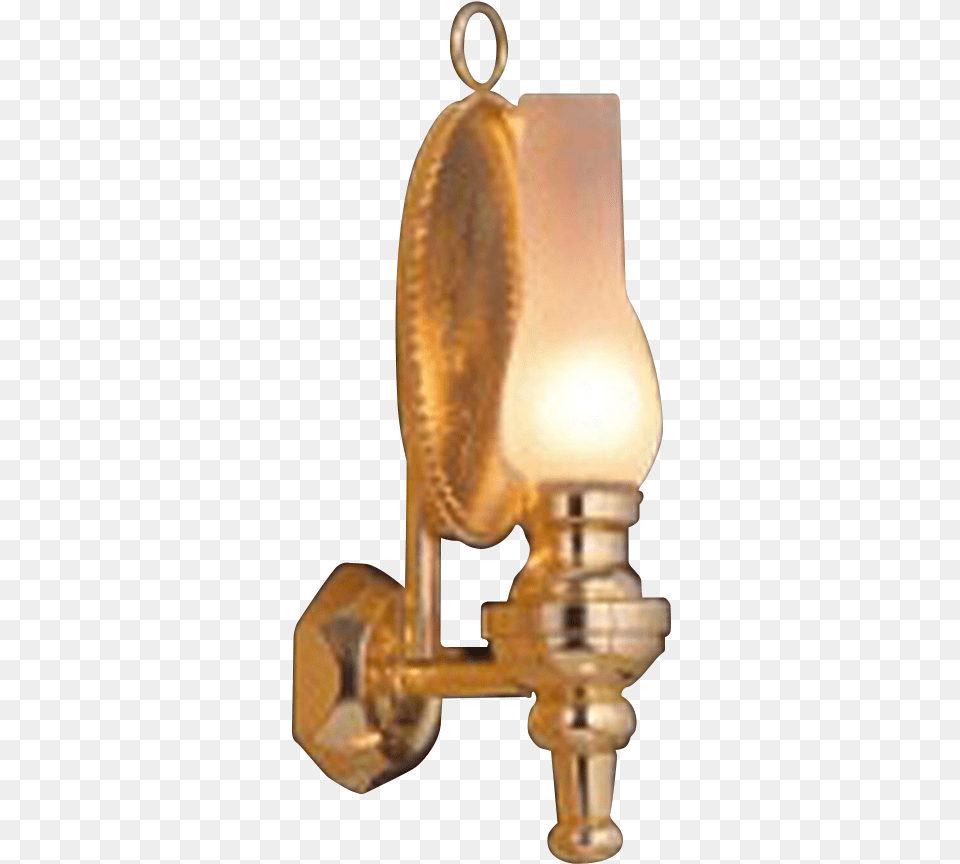 Oil Lamp Wall Sconce Dollhouse Miniature Electrical, Bronze, Light Fixture, Lighting, Smoke Pipe Free Png