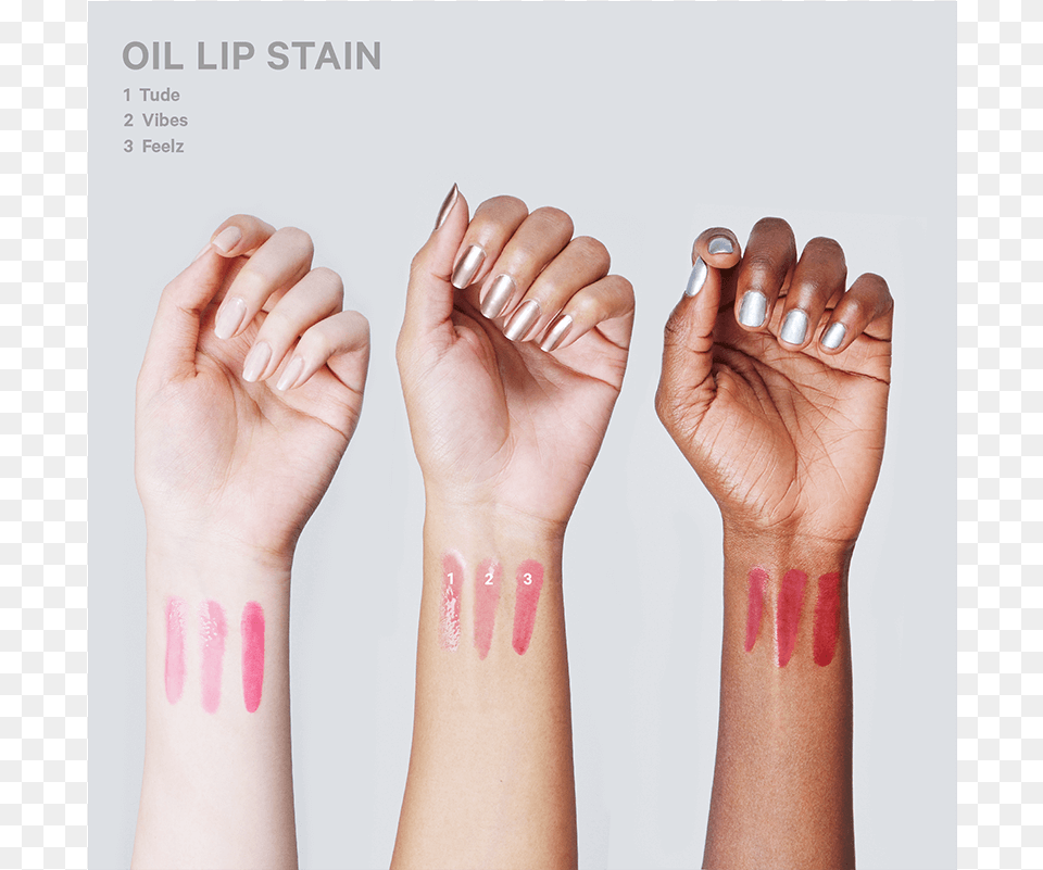 Oil Lip Stain Large Milk Makeup Oil Lip Stain Swatches, Body Part, Finger, Hand, Nail Png