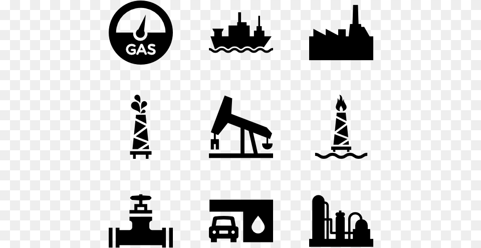 Oil Oil And Gas, Gray Free Png Download