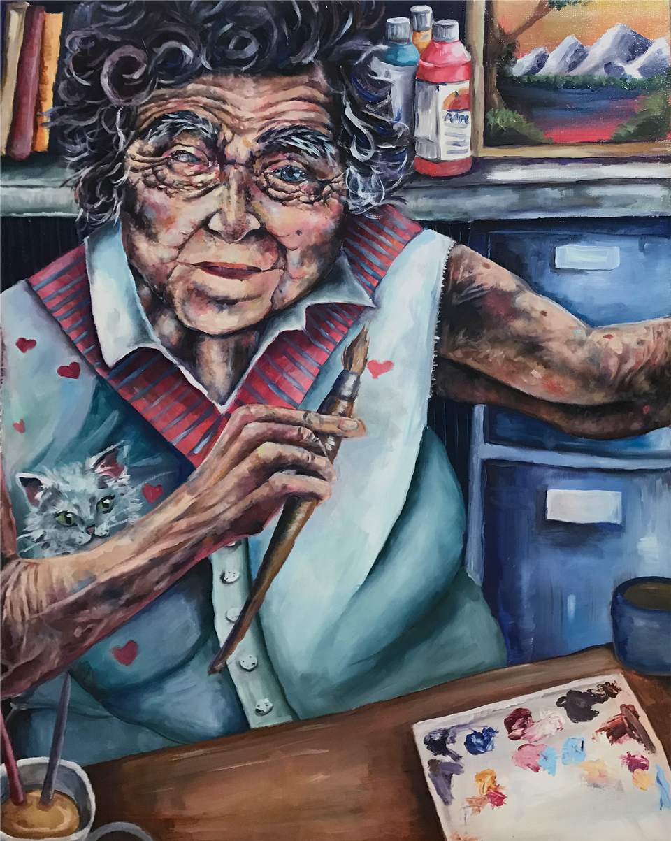 Oil On Canvass 3639x2439 Pottery Free Png