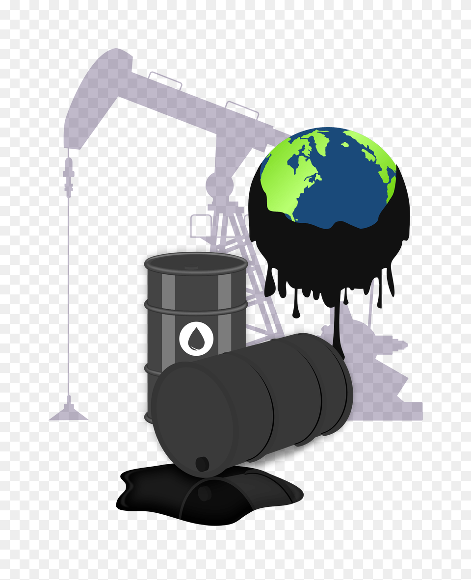 Oil Pollution, Construction Free Png Download