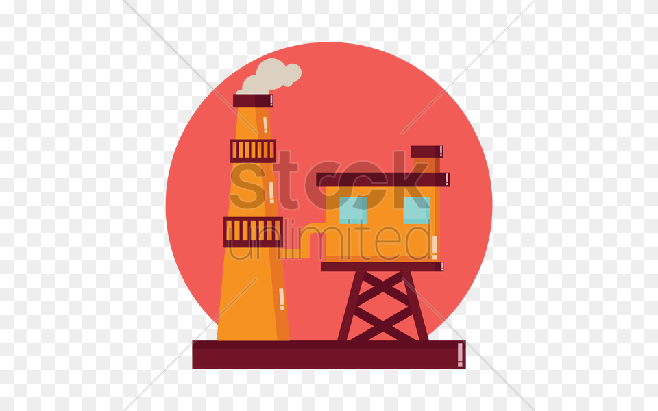 Oil Refinery Processing Plant Vector, Architecture, Building, Power Plant, Factory Free Transparent Png