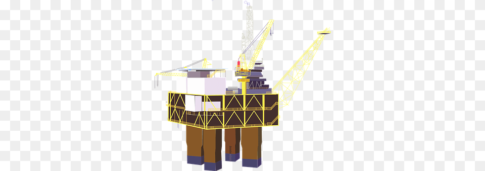 Oil Rig Construction, Construction Crane, Outdoors, Oilfield Free Png Download