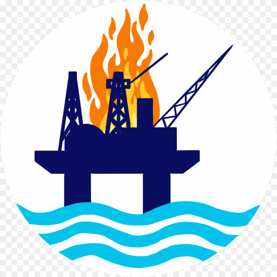 Oil Rig Button, Construction, Fire, Flame, Outdoors Png