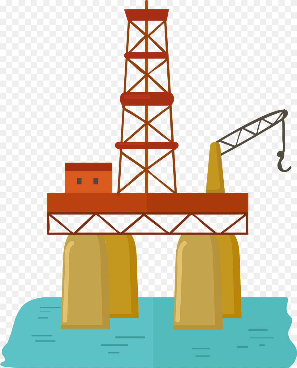 Oil Rig Clipart, Construction, Outdoors, Oilfield, Machine Png