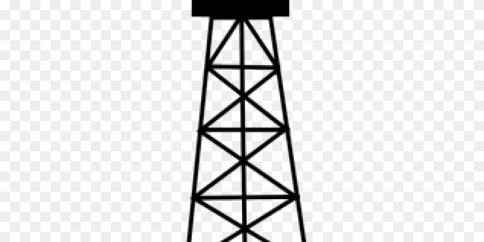 Oil Rig Clipart, Cable, Power Lines, Electric Transmission Tower Free Png Download