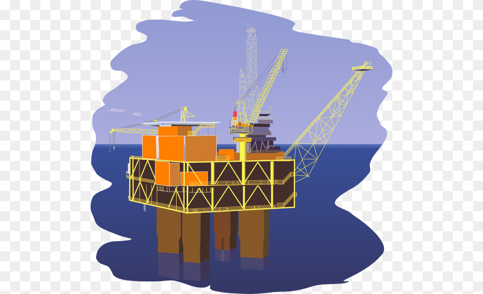 Oil Rig Clipart, Construction, Construction Crane, Outdoors, Oilfield Free Png