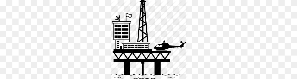Oil Rig Clipart Oil Production, Architecture, Building, Factory, Home Decor Png