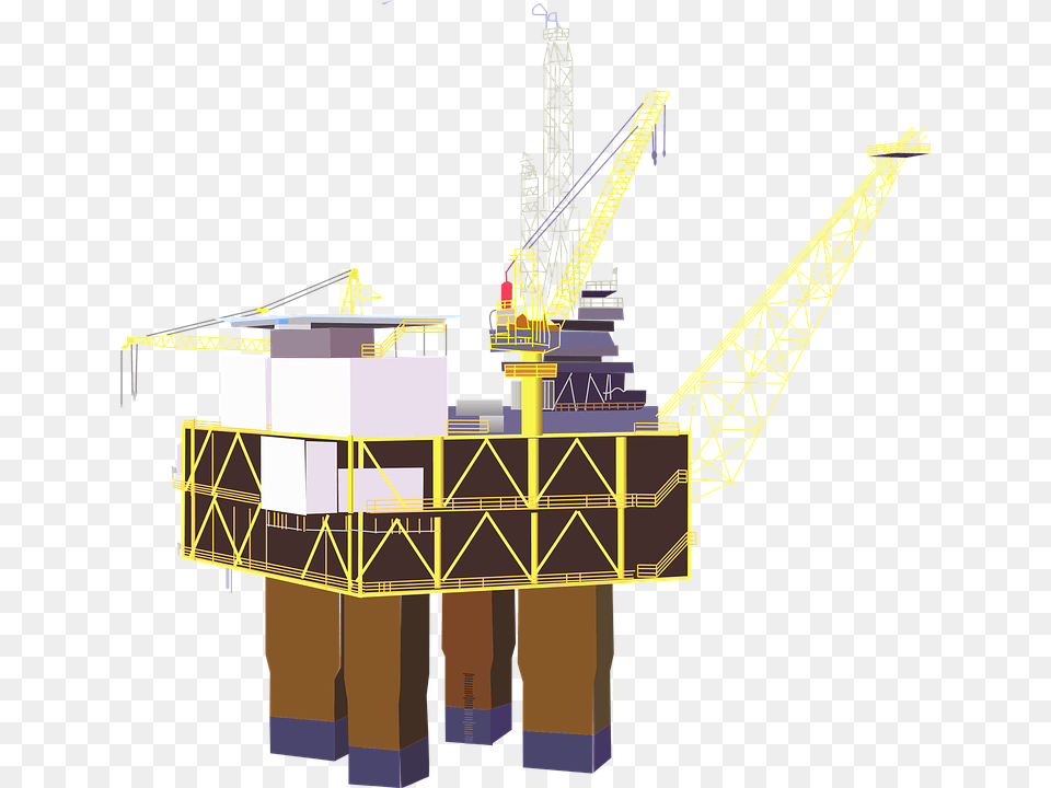 Oil Rig Oil Rig Clip Art, Construction, Construction Crane, Outdoors Free Png