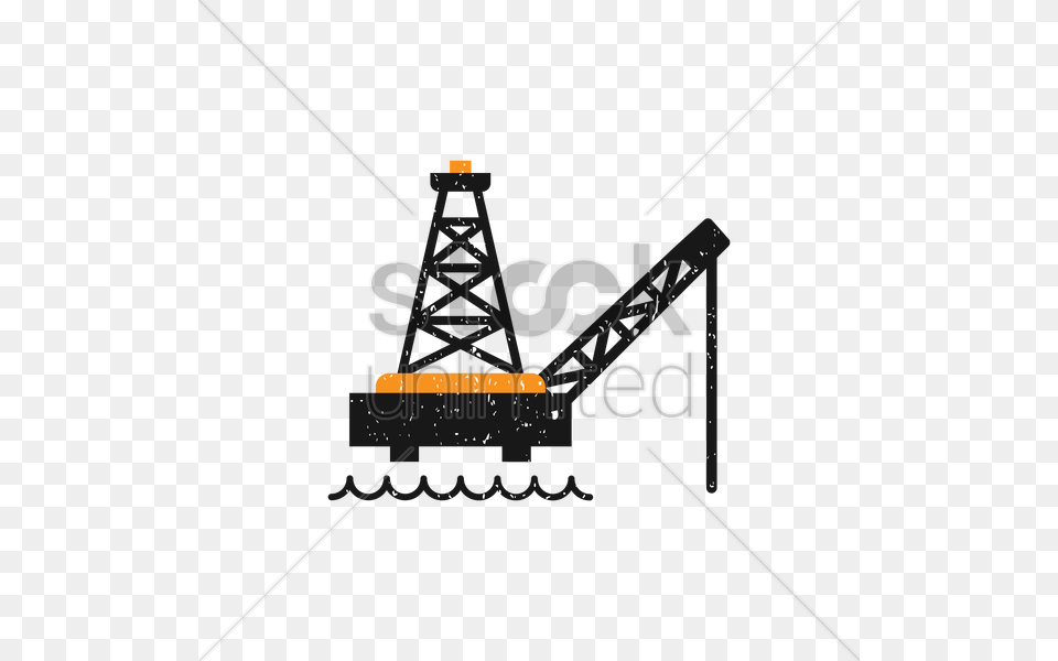 Oil Rig Vector Image, City, Machine, Terminal Free Png