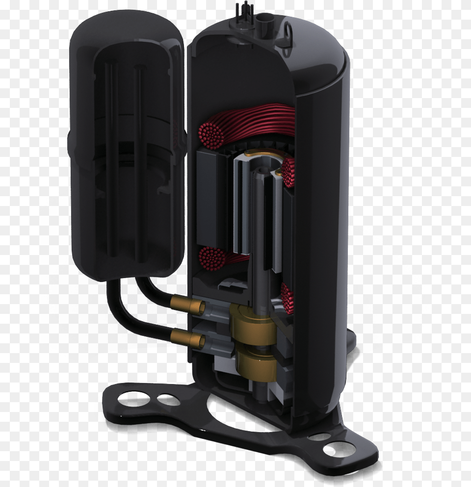 Oil Separator Air Conditioner, Machine, Coil, Spiral, Rotor Png Image