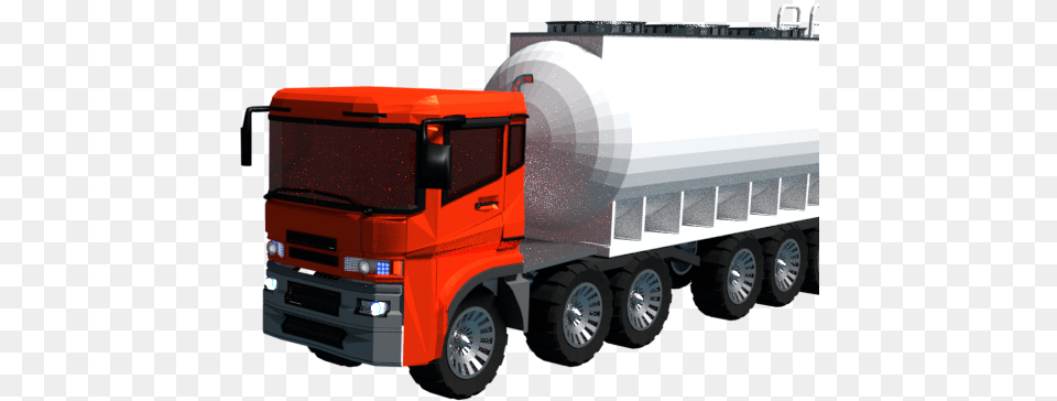 Oil Truck 3 D Modelling Images With Trailer Truck, Trailer Truck, Transportation, Vehicle Free Transparent Png