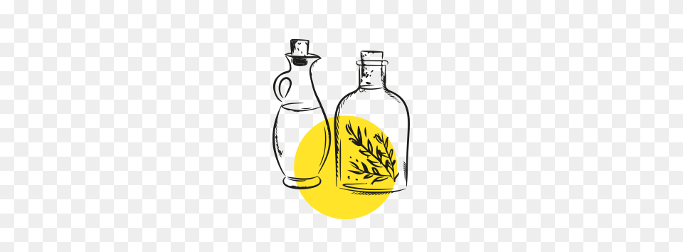 Oil Vinegar Sapori, Bottle, Herbal, Herbs, Plant Free Png