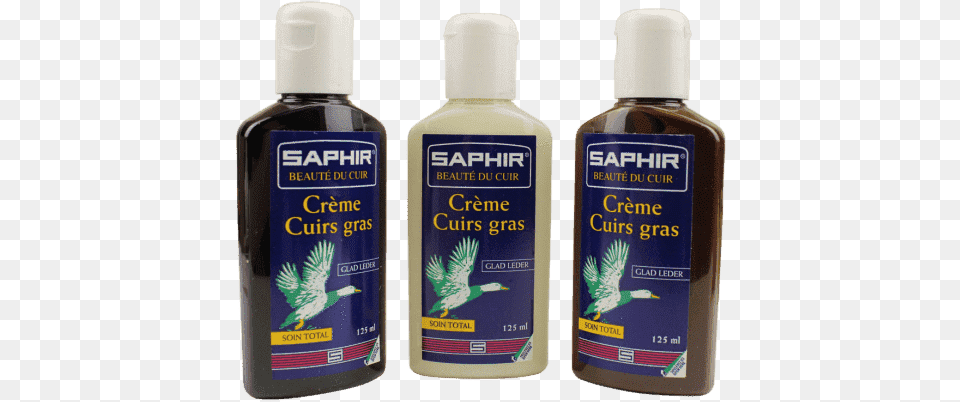 Oiled Leather Cream By Saphir France, Bottle, Lotion, Cosmetics, Perfume Free Transparent Png