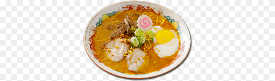 Oishi Batchoi Ramen, Bowl, Curry, Dish, Food Png