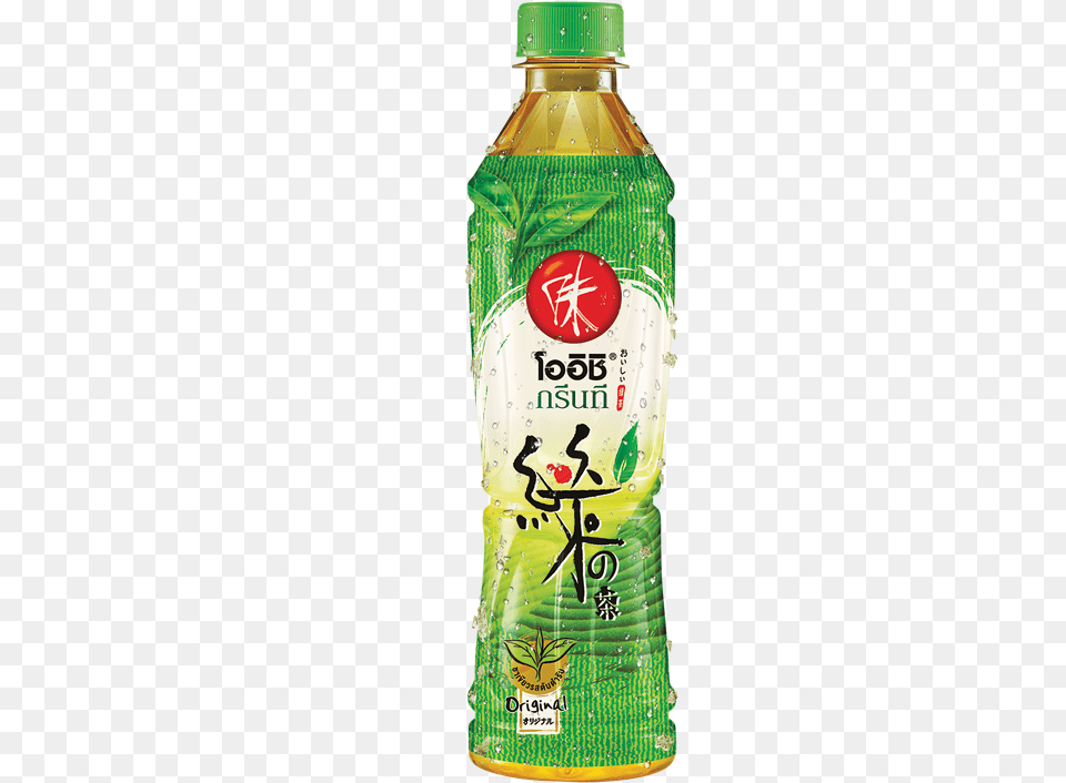 Oishi Green Tea Honey Lemon, Beverage, Bottle, Shaker, Juice Free Png