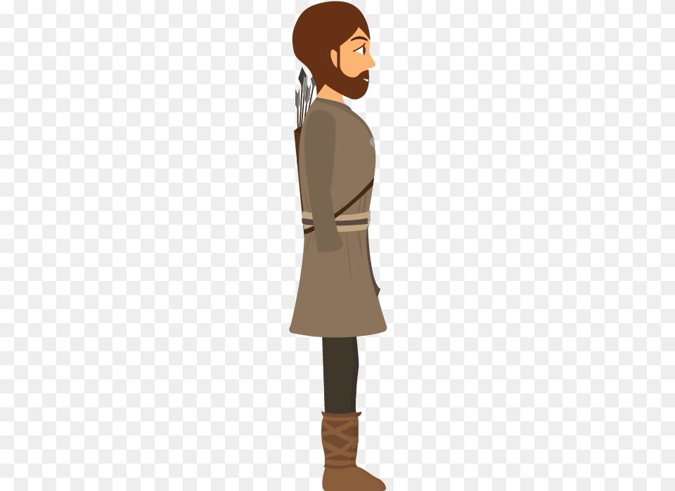 Oisin Front Poses Side Pose Character, Clothing, Coat, Adult, Person Png