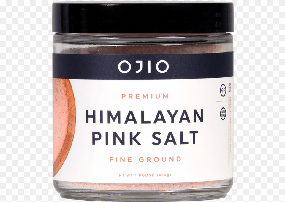 Ojio Premium Himalayan Pink Salt 1 Lb, Head, Person, Bottle, Face Png