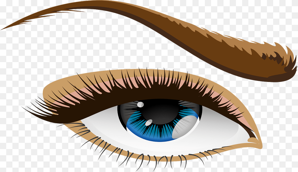 Ojo Ojos Azules Prpado Iris Las Cejas Cejas Eye With Lashes, Art, Animal, Fish, Sea Life Free Transparent Png