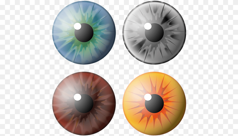 Ojo Pupila Iris Ver Visin Ojos De Color Azul Pupila Ojo De Colores, Sphere, Accessories, Disk, Machine Free Png