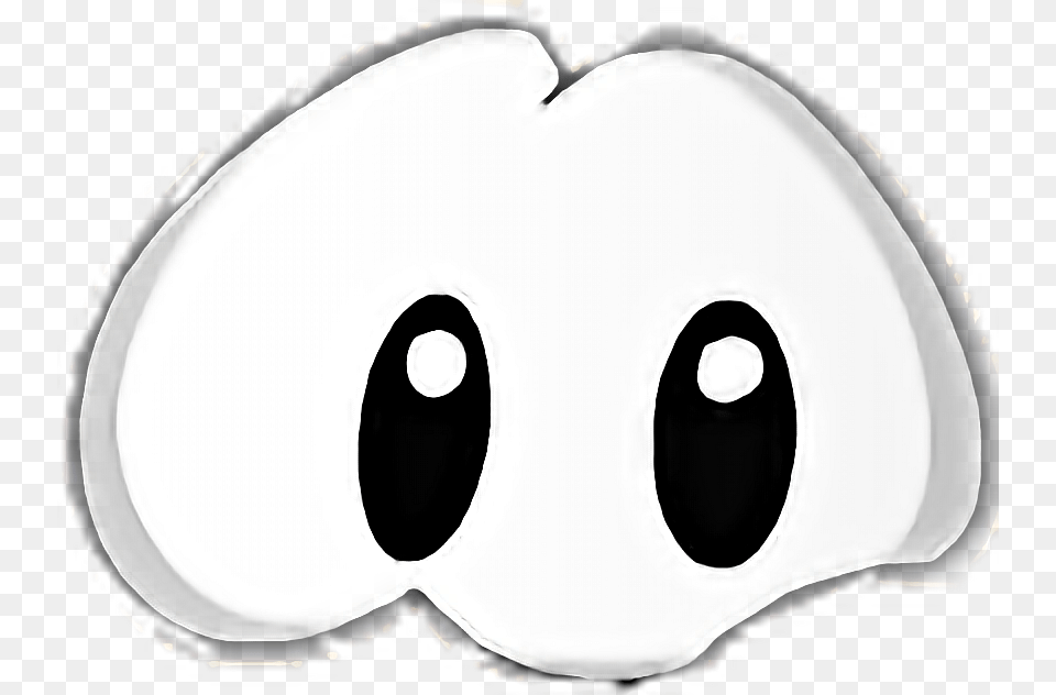 Ojos De Puffle Cartoon, Plate Free Transparent Png