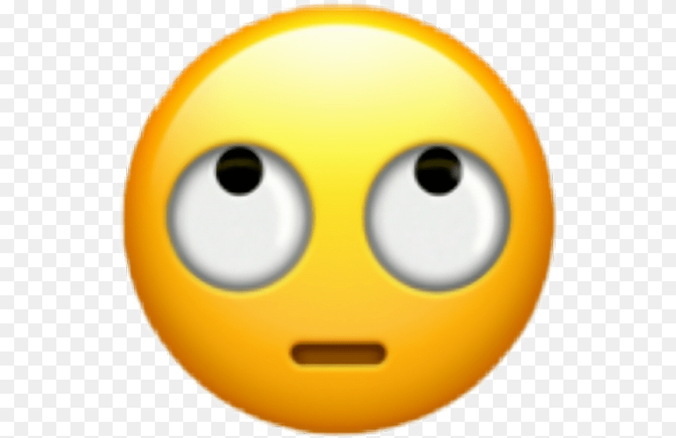 Ojos Iphone Emoji Rolling Eyes, Sphere Free Transparent Png