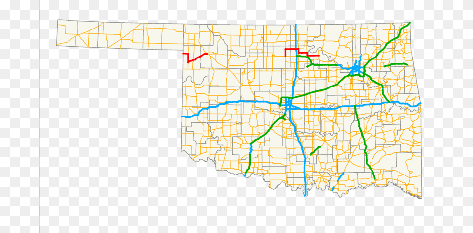 Ok 15 Path Oklahoma Map, Chart, Plot, Atlas, Diagram Free Transparent Png