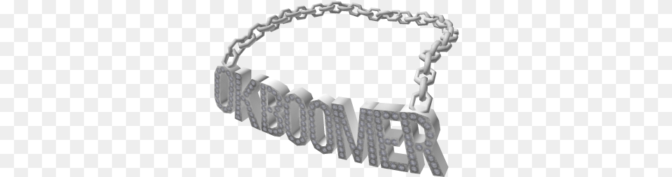 Ok Boomer Bling Ok Boomer Roblox, Accessories, Necklace, Jewelry, Bracelet Free Png Download
