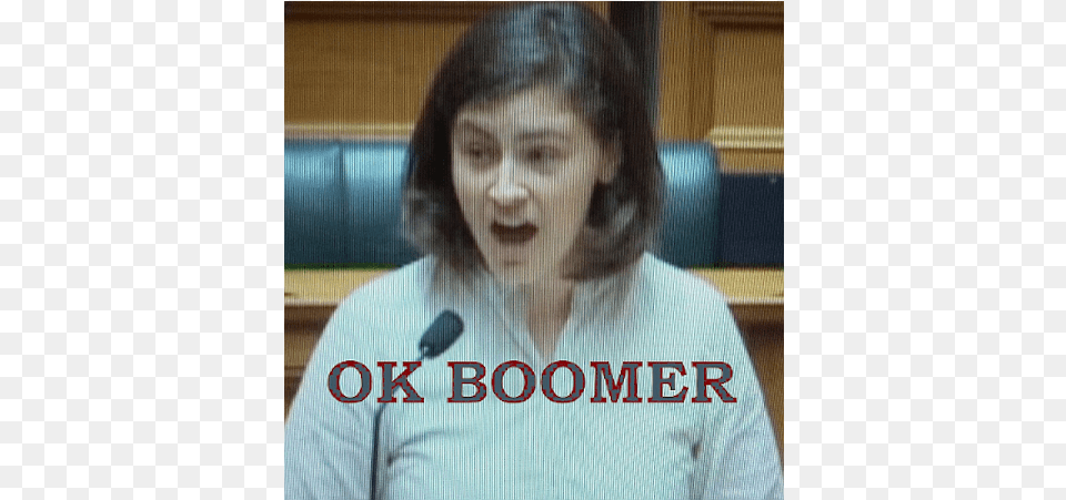 Ok Boomer Ok Boomer New Zealand, Adult, Person, People, Woman Free Transparent Png