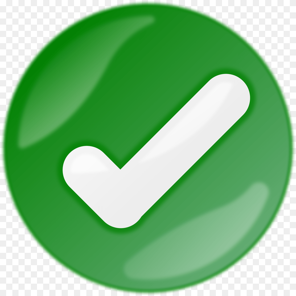 Ok Button Clipart, Green, Symbol, Sign, Disk Png
