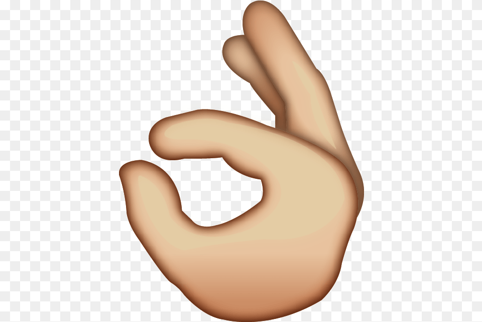 Ok Emoji Hand, Body Part, Clothing, Finger, Glove Png Image