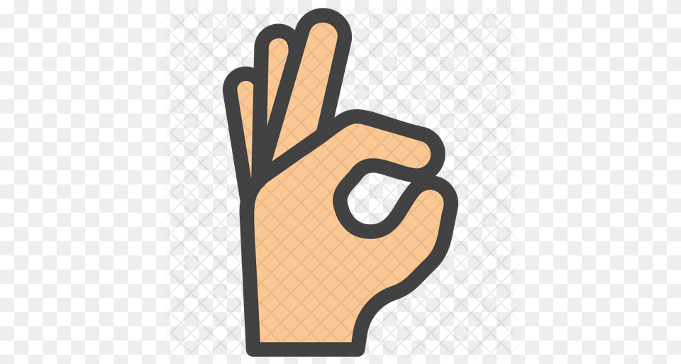 Ok Gesture Emoji Icon Illustration, Clothing, Glove, Body Part, Hand Free Png