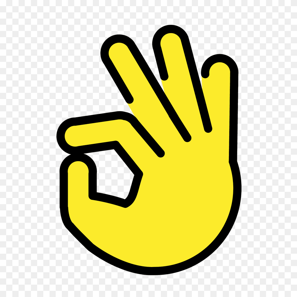 Ok Hand Emoji Clipart, Clothing, Glove, Bulldozer, Machine Free Png