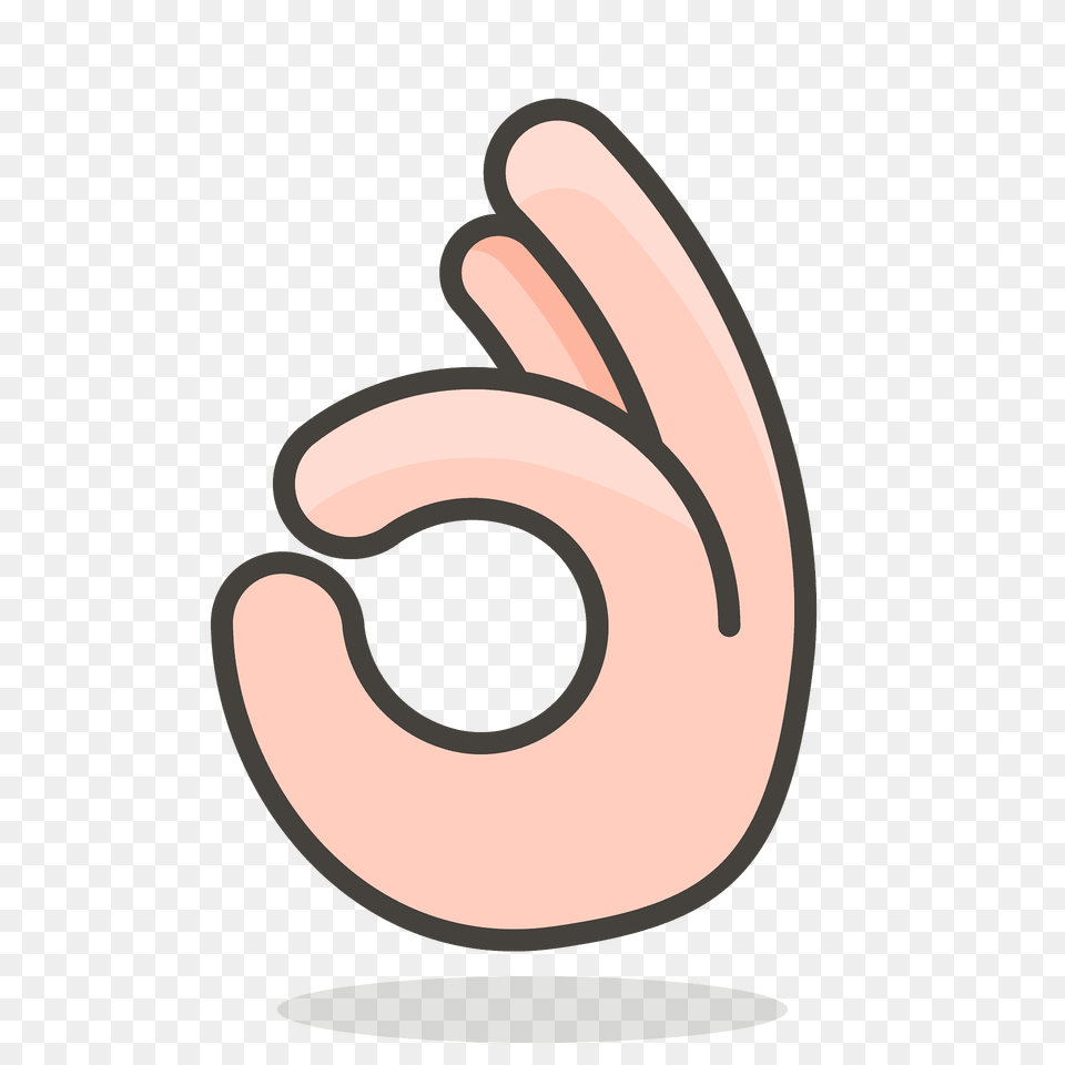 Ok Hand Emoji Clipart, Body Part, Ear, Text, Ammunition Free Png Download