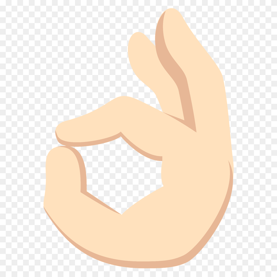 Ok Hand Emoji Clipart, Body Part, Finger, Person, Symbol Free Png