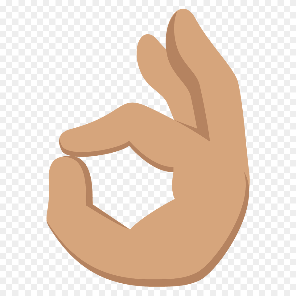 Ok Hand Emoji Clipart, Body Part, Finger, Person Png Image