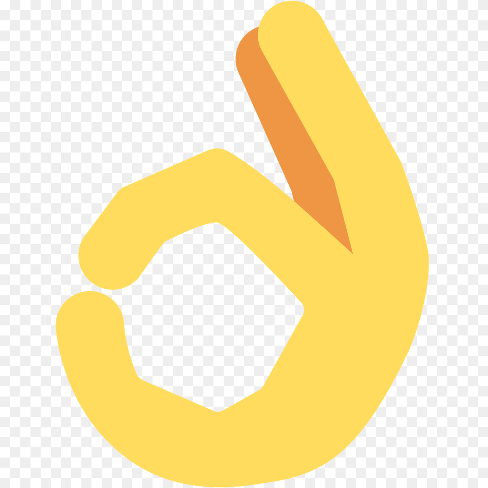 Ok Hand Emoji Clipart, Symbol, Text Free Transparent Png