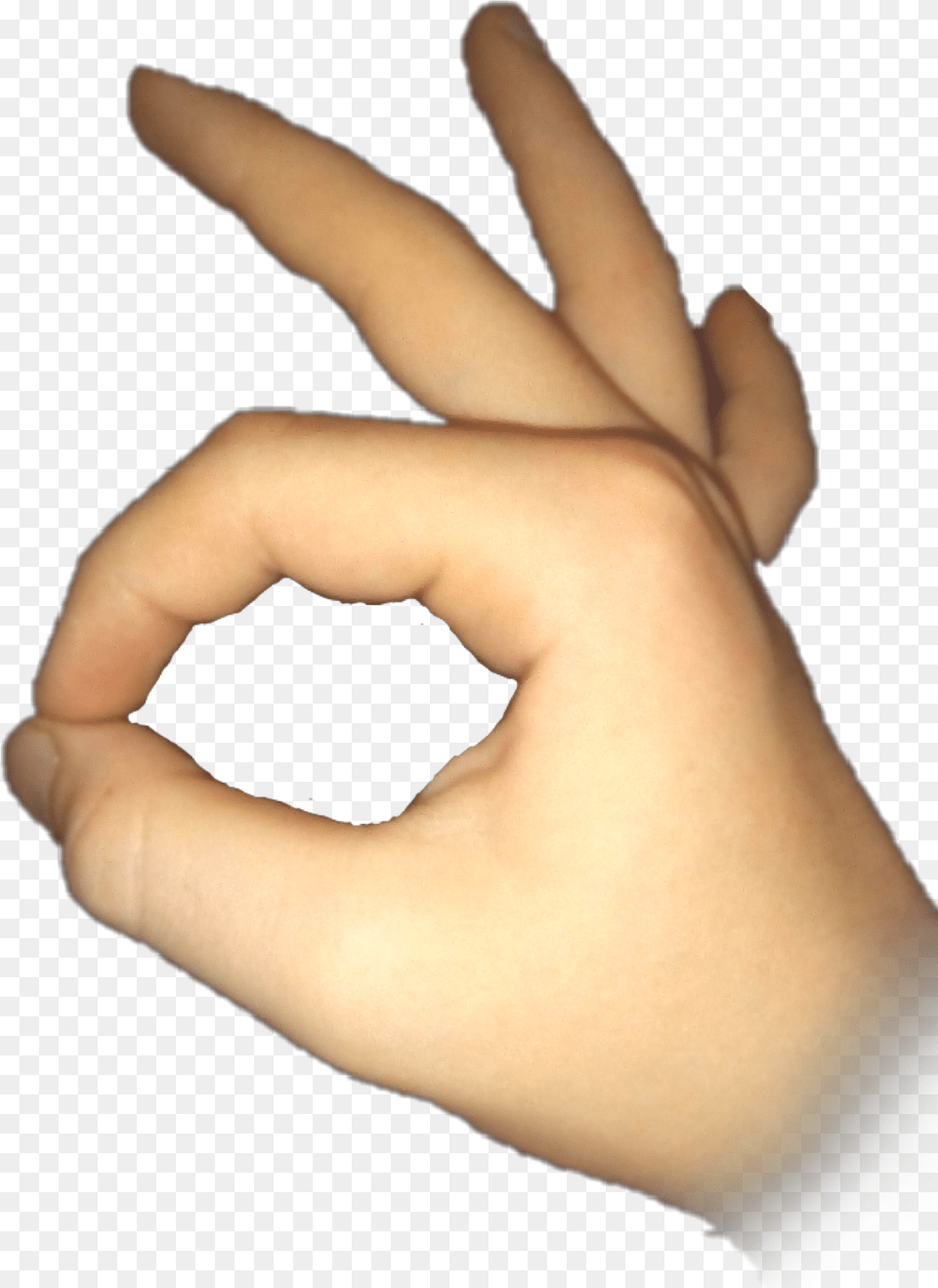 Ok Hand Okhand Sticker By Wolf333 Okhand, Body Part, Finger, Person, Wrist Free Png Download